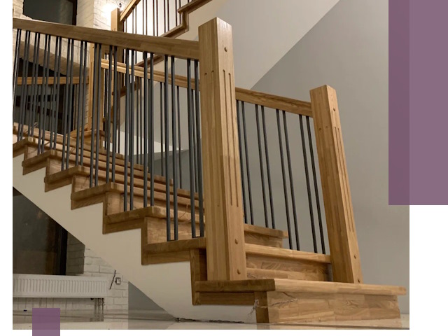 Реставрация деревянных и металлических лестниц в Керчи