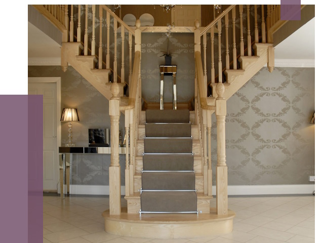 Монтаж деревянных лестниц в Керчи от 7608 руб. 