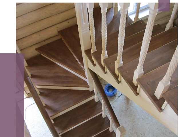 Реставрация деревянных лестниц в Керчи от 4289 руб.