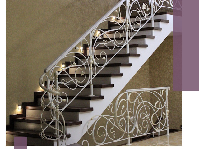 Кованые лестницы под ключ в Керчи — изготовление и монтаж