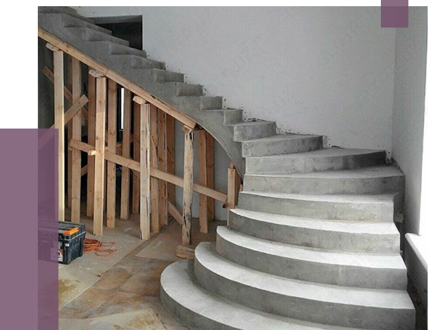 Изготовление бетонных лестниц под ключ в Керчи от 19913 руб. | ПРОЛЁТ-Крч