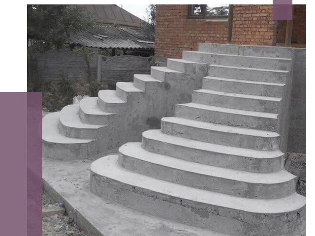 Монтаж бетонных лестниц в Керчи от 4289 руб. 