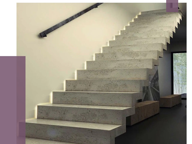 Облицовка бетонных лестниц в Керчи от 4595 руб/м2