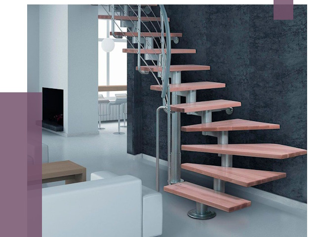 Модульные лестницы в Керчи от 16850 руб. — купить в ПРОЛЁТ-Крч