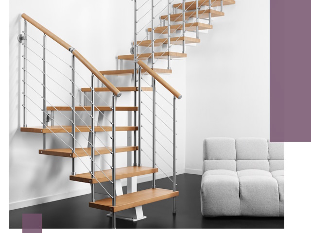 Модульные лестницы под ключ в Керчи — монтаж и изготовление