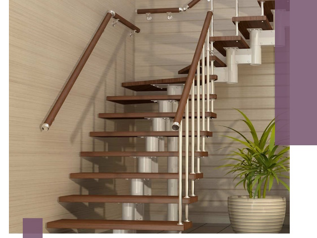 Изготовление модульных лестниц под ключ в Керчи