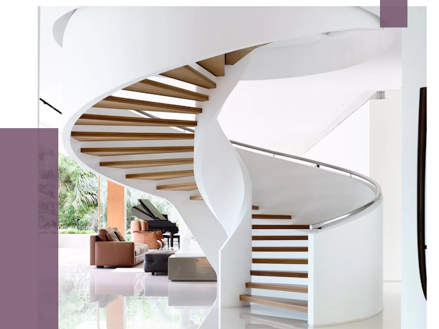 Винтовые лестницы в Керчи под ключ от 48507 руб. | ПРОЛЁТ-Крч