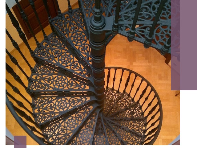 Винтовые лестницы под ключ в Керчи: производство и монтаж