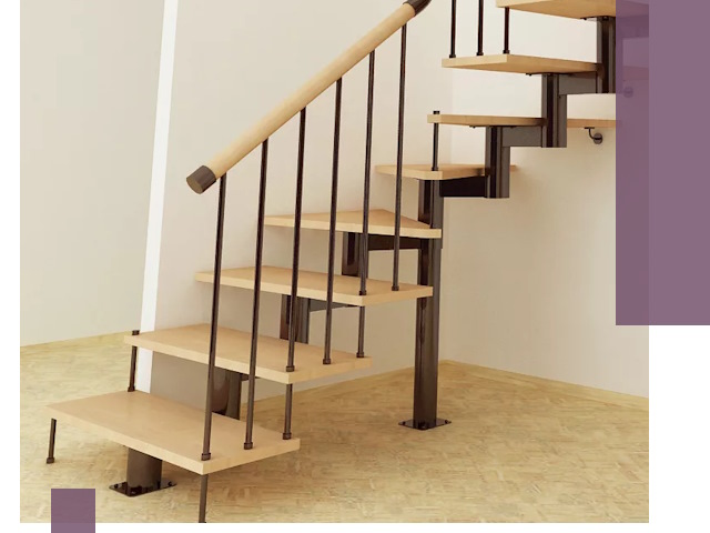 Монтаж лестниц на больцах в Керчи — быстро и надежно