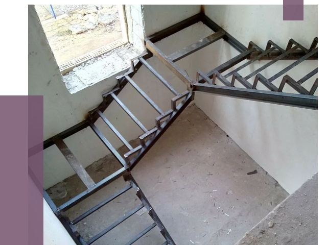 Монтаж лестниц на металлокаркасе в Керчи от 12765 руб. — ПРОЛЁТ-Крч