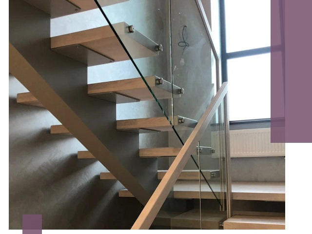 Изготовление лестниц на монокосоуре в Керчи с монтажом и гарантией