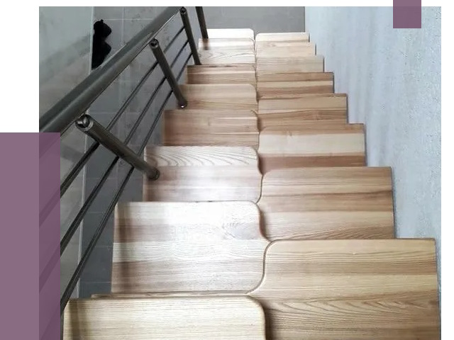 Лестницы гусиный шаг в Керчи от 13020 руб. под ключ | ПРОЛЁТ-Крч