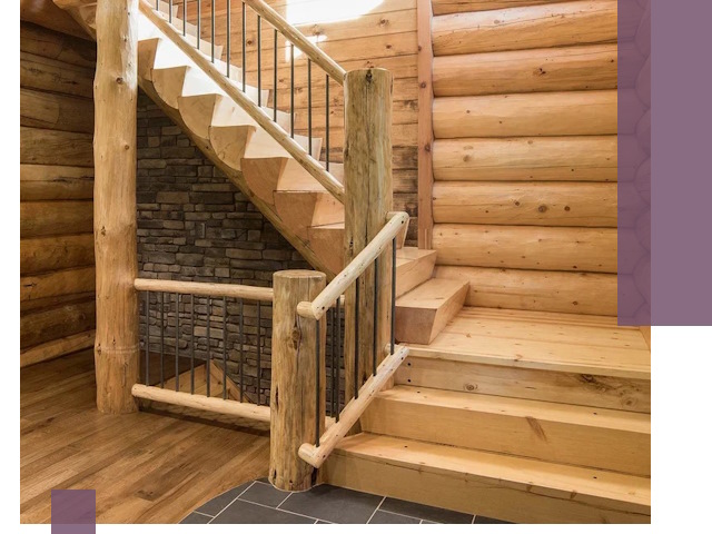 Лестницы в баню под заказ и профессиональный монтаж в Керчи