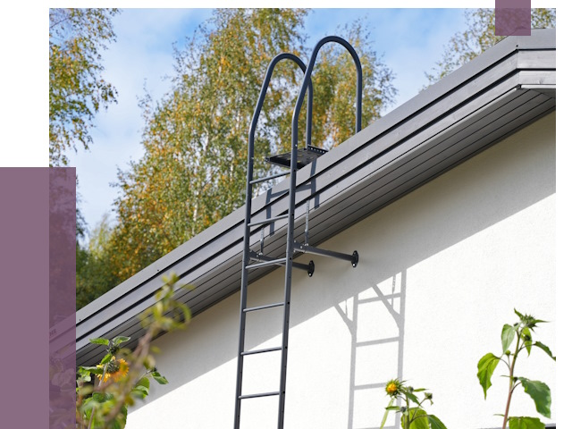 Лестницы на крышу в Керчи от 19096 руб. — монтаж и монтаж ПРОЛЁТ-Крч