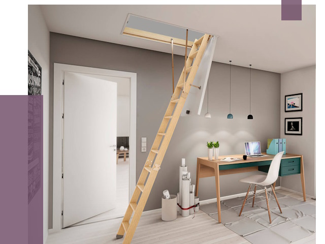 Чердачные лестницы в Керчи — от 14552 руб. | ПРОЛЁТ-Крч