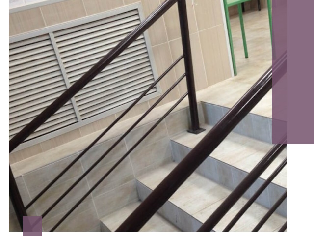 Изготовление перил из металла под ключ в Керчи