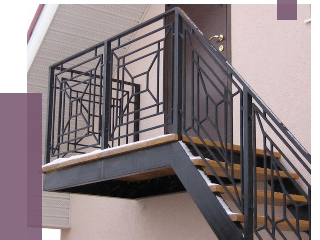 Металлические перила в Керчи от 4289 руб.  | ПРОЛЁТ-Крч