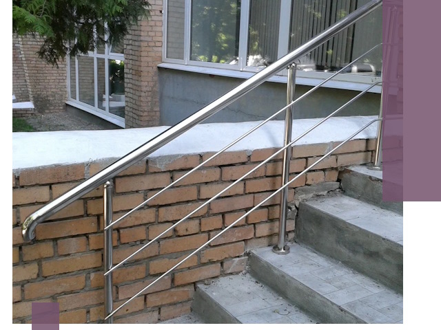 Перила из нержавеющей стали высокого качества в Керчи