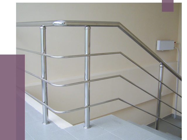 Алюминиевые перила в Керчи от 6331 руб. под ключ | ПРОЛЁТ-Крч