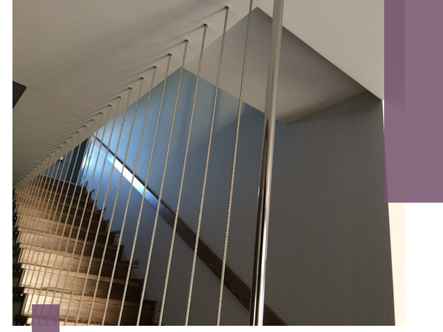 Тросовые перила под ключ в Керчи — производство и монтаж