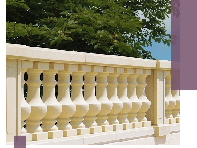 Установка балюстрады в Керчи: изготовление и монтаж под ключ