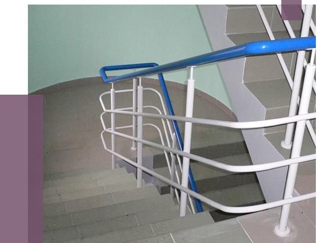 Перила в подъезде в Керчи — установка и замена от 7404 руб. | ПРОЛЁТ-Крч