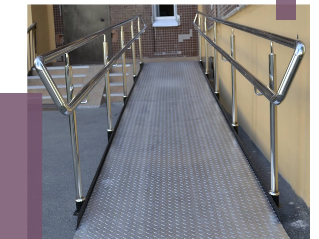 Пандусы в Керчи от 12254 руб. — установка для инвалидов | ПРОЛЁТ-Крч