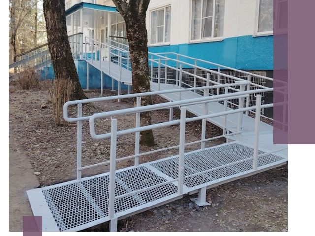 Пандусы под ключ в Керчи: изготовление, монтаж и демонтаж