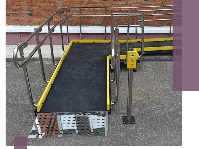 Изготовление наклонных пандусов для инвалидов в Керчи