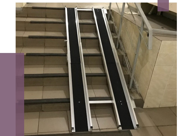 Установка пандуса в подъезд в Керчи от 7965 руб. под ключ | ПРОЛЁТ-Крч