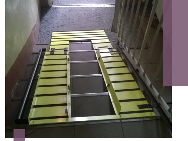 Профессиональный монтаж пандуса в подъезд в Керчи