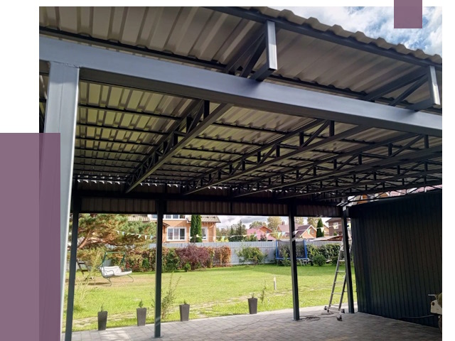 Монтаж навесов в Керчи от 7353 руб. — установка навеса | ПРОЛЁТ-Крч