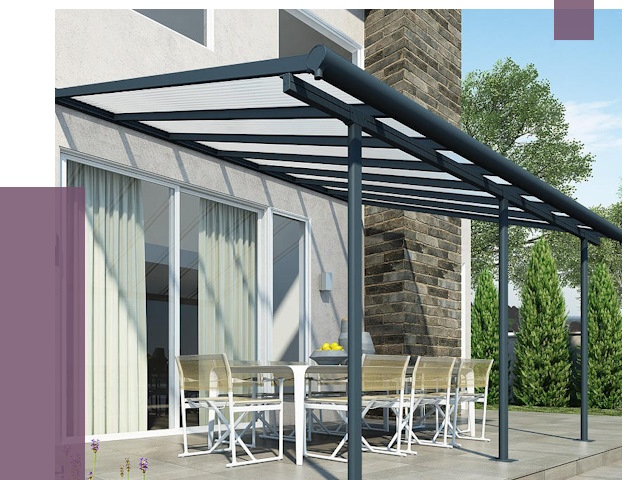 Навесы пристенные в Керчи от 9089 руб. — монтаж и установка | ПРОЛЁТ-Крч