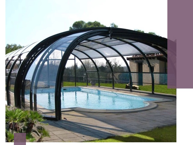 Навесы для бассейна в Керчи: изготовление и монтаж под ключ