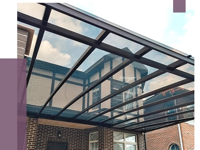 Навесы из поликарбоната в Керчи от 8599 руб. под ключ — ПРОЛЁТ-Крч