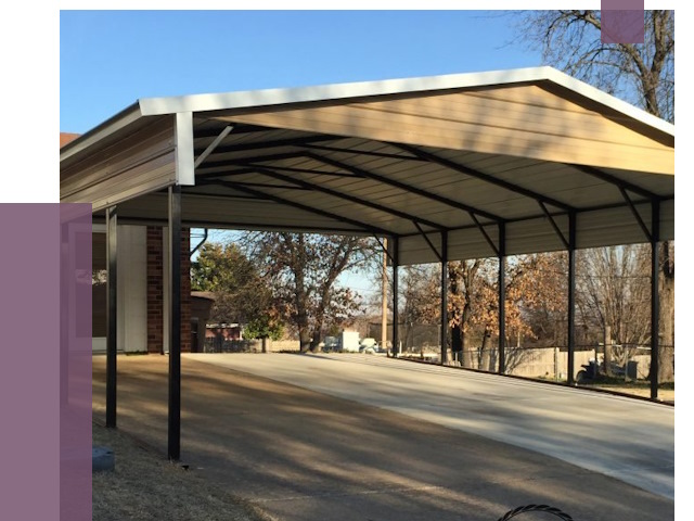 Двускатные навесы в Керчи от 8016 руб. | ПРОЛЁТ-Крч