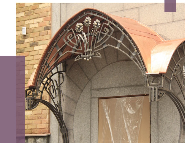 Арочные козырьки в Керчи от 14552 руб. 