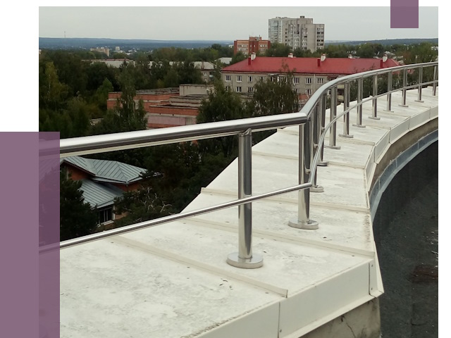 Парапеты и ограждения кровли в Керчи от 4953 руб. 