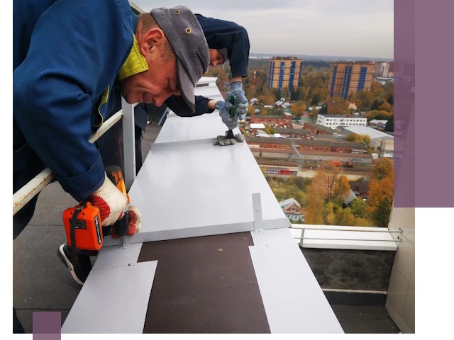 Монтаж парапетов в Керчи — установка прочных металлических ограждений