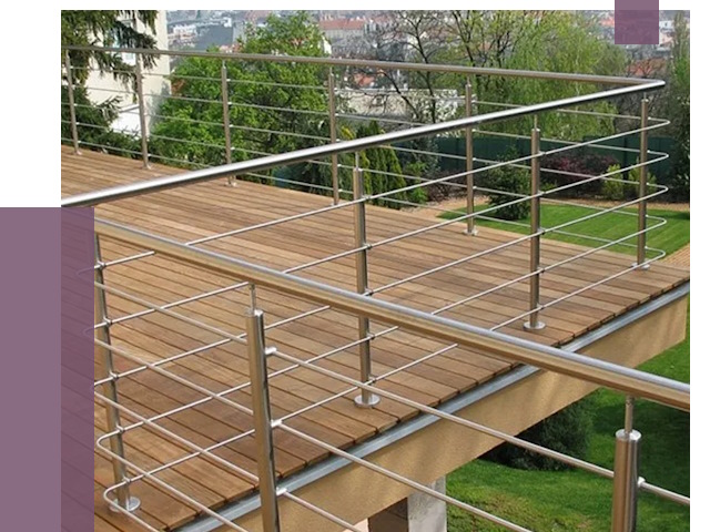 Алюминиевые парапеты в Керчи под ключ от 7761 руб. 