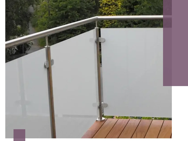 Алюминиевые парапеты для балконов и террас в Керчи