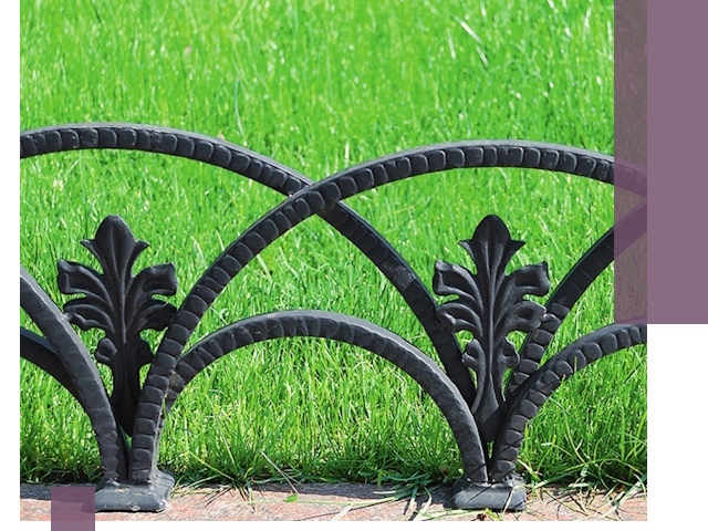 Декоративные металлические бордюры под ключ в Керчи