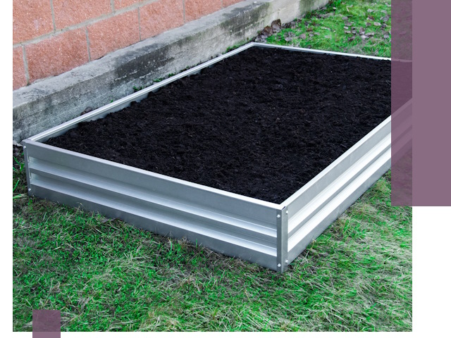 Металлические бордюры для грядок в Керчи: прочность и аккуратность