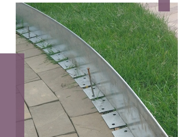 Металлические бордюры для тротуаров в Керчи от 8680 руб.