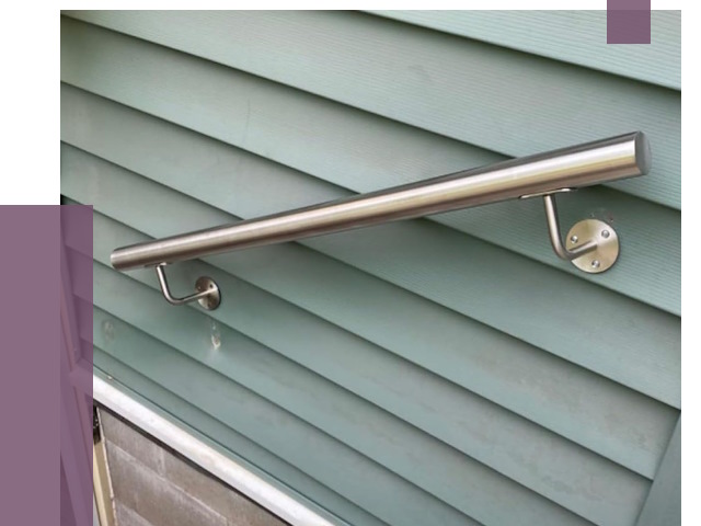 Поручни из нержавеющей стали в Керчи от 7659 руб.  | ПРОЛЁТ-Крч